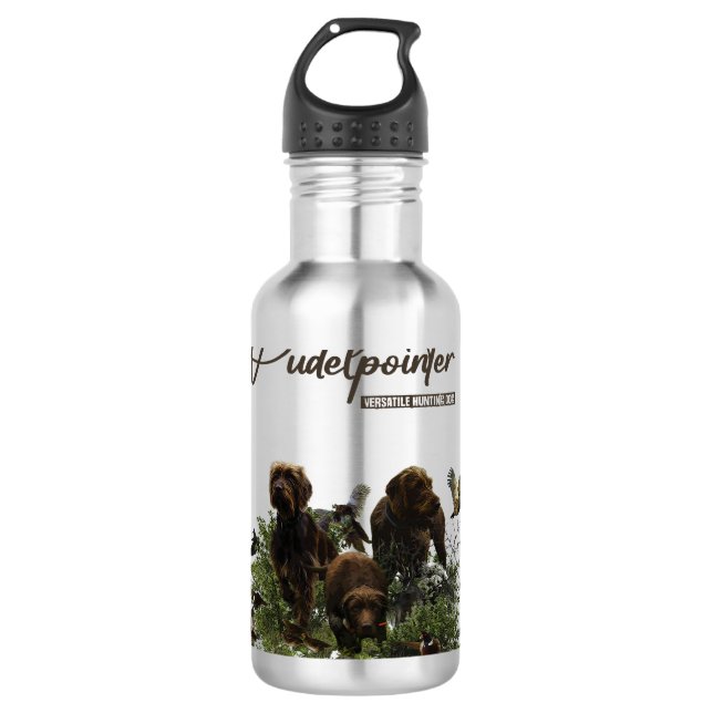 The Pudelpointer   710 Ml Water Bottle (Front)