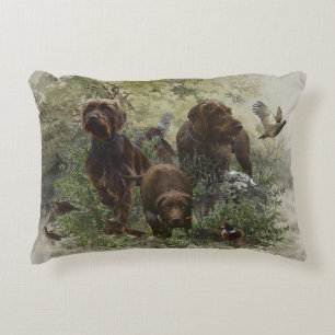 The Pudelpointer Accent Pillow