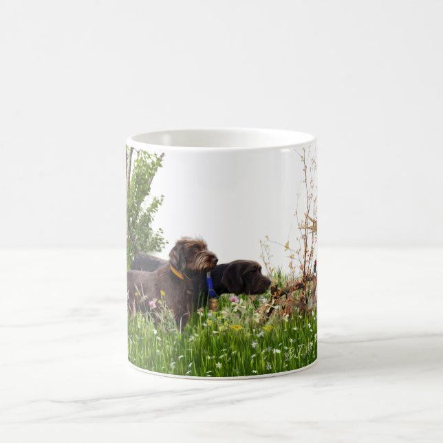 The Pudelpointer  Coffee Mug (Center)