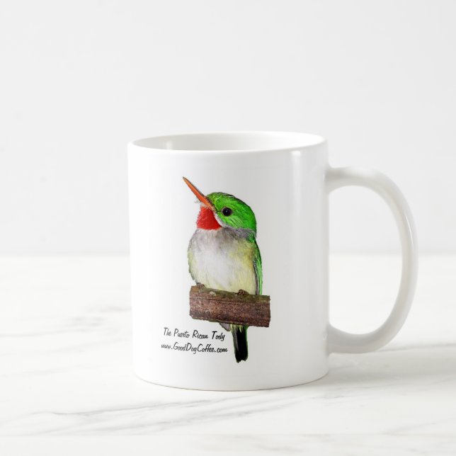 The Puerto Rican Tody or San Pedrito Coffee Mug (Right)