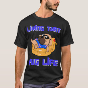 The Puggle Is Real Pugs Snuggle Love Dog Owner Pug T-Shirt