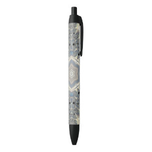 The Pulse of a Fractal Dream Black Ink Pen