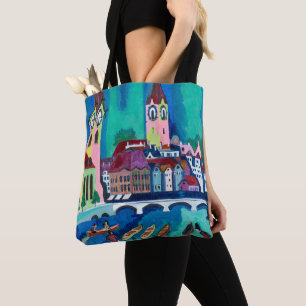 The Pulse of the City,Ernst Ludwig Kirchner Zurich Tote Bag