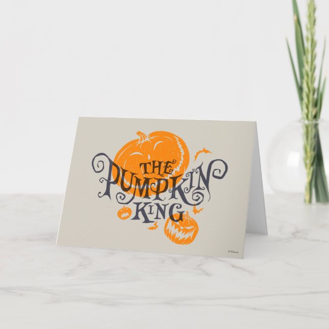 The Pumpkin King | Pumpkin Graphic Card (Front)