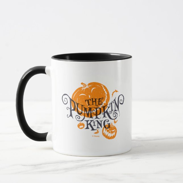 The Pumpkin King | Pumpkin Graphic Mug (Left)