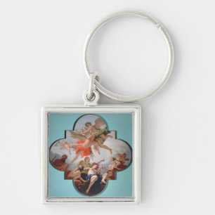 The Punishment of Cupid (oil on canvas) Keychain