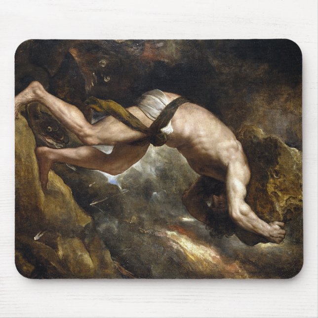 The Punishment of Sysiphus Mouse Pad (Front)
