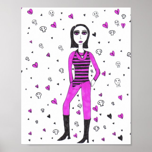 The Punk Chick Poster (Front)