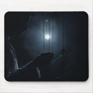 “The Puppet Surgeon” — Strings of Control Mouse Pad