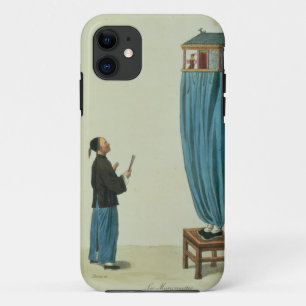 The Puppets, engraved by Mlle. Formentin, pub. 182 iPhone 11 Case