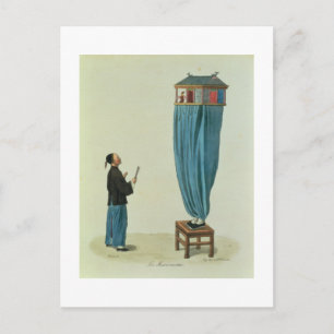 The Puppets, engraved by Mlle. Formentin, pub. 182 Postcard