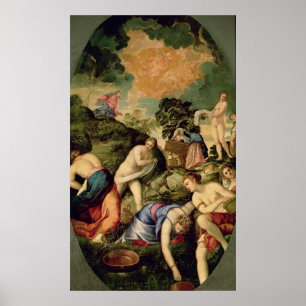 The Purification of the Midianite Virgins Poster