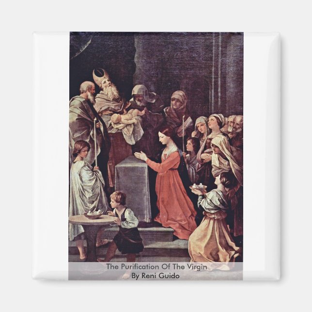 The Purification Of The Virgin By Reni Guido Magnet (Front)