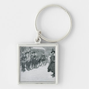 The Puritan Governor Keychain