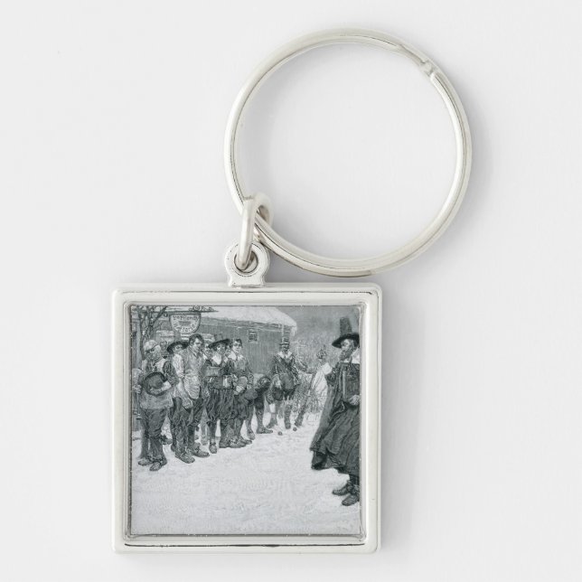The Puritan Governor Keychain (Front)