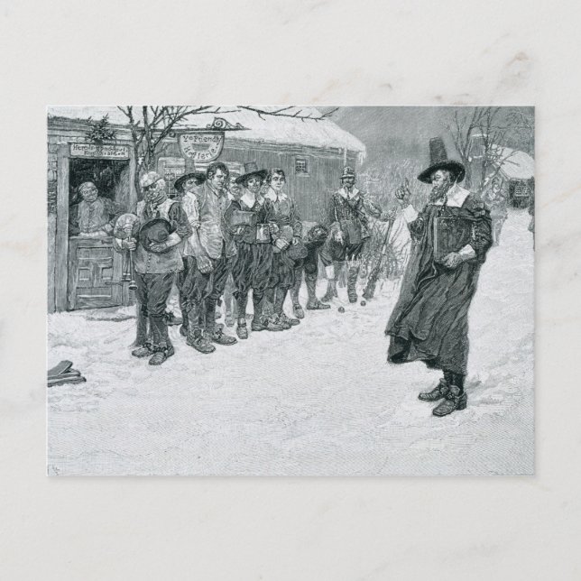The Puritan Governor Postcard (Front)