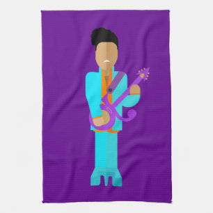 The Purple Pixie – Funk Legend Kitchen Towel