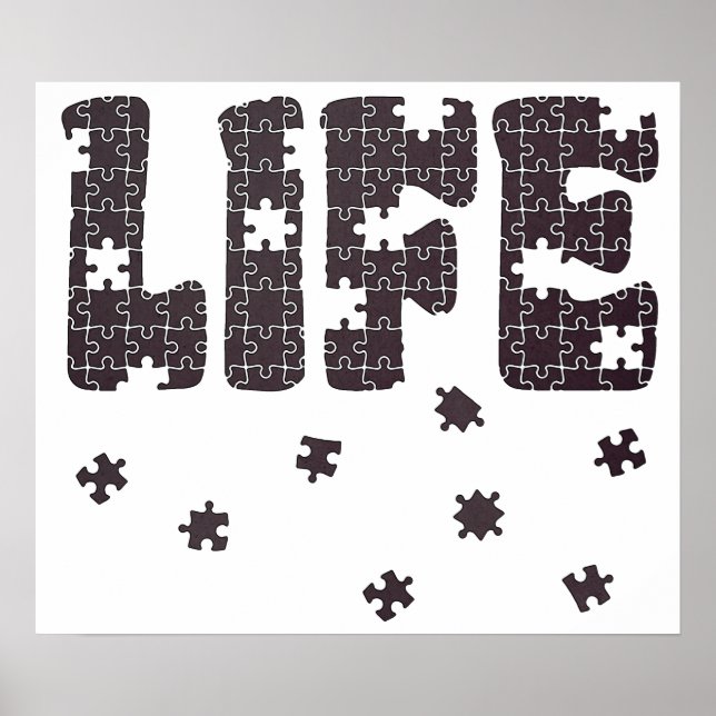 The Puzzle Of Life Poster (Front)