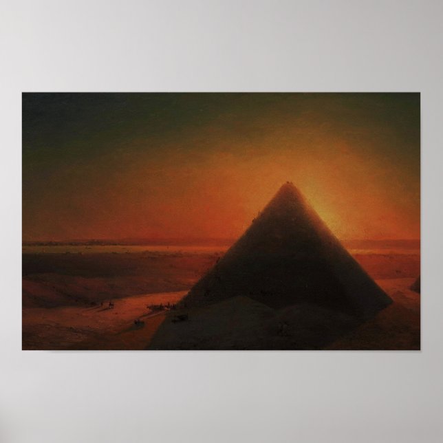 The Pyramid of Giza Poster (Front)