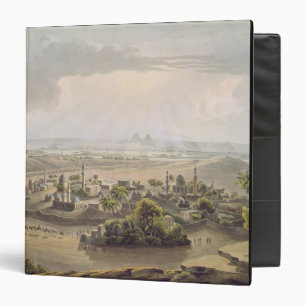 The Pyramids at Cairo, engraved by Daniel Havell ( Binder