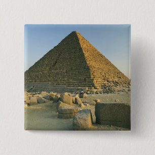 The Pyramids of Giza, which are alomost 5000 2 Inch Square Button