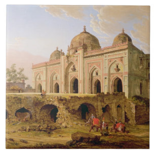The Qal' A-l-Kuhna Masjid, Purana Qila, Delhi, c.1 Tile