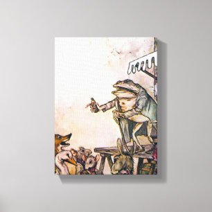 The Quack Frog Canvas Print