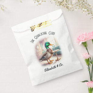 The Quacktail Club Preppy Lake Bachelorette Favour Bag