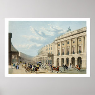 The Quadrant, Regent Street, from Piccadilly Circu Poster