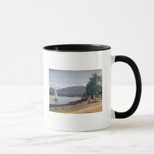 The Quai des Paquis, Geneva, c.1842 Mug
