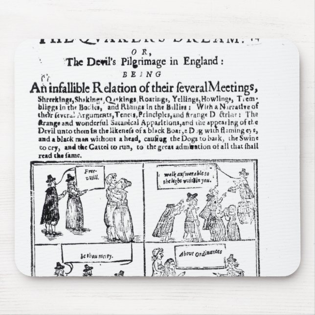The Quakers Dream Mouse Pad (Front)