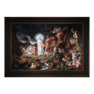 The Quarrel of Oberon and Titania by Joseph Paton Photo Print