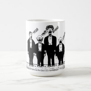 The Quartet, singing Coffee Mug