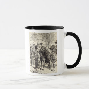 The Queen distributing Victoria Crosses Mug