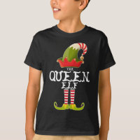The Queen Elf Funny Christmas Gift Matching Family