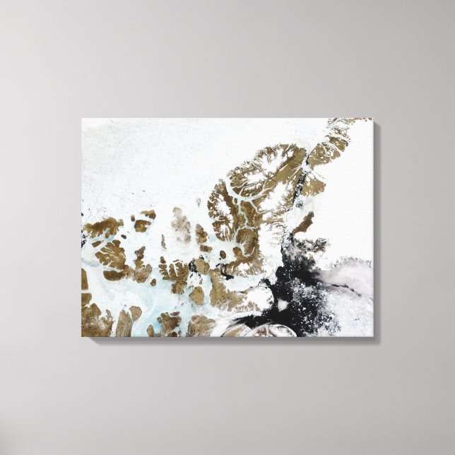 The Queen Elizabeth Islands 2 Canvas Print (Front)