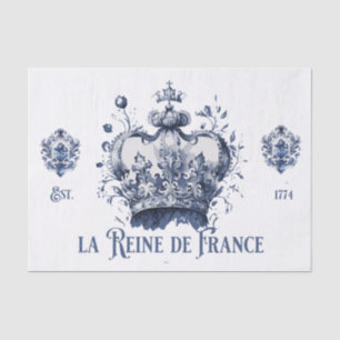 The Queen of France Tissue Paper