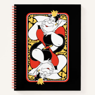 The Queen of Hearts   Deck of Cards Notebook