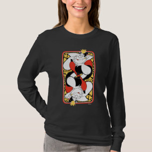 The Queen of Hearts   Deck of Cards T-Shirt
