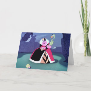 The Queen of Hearts   Her Evil Smile Card