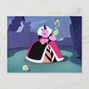 The Queen of Hearts   Her Evil Smile Postcard