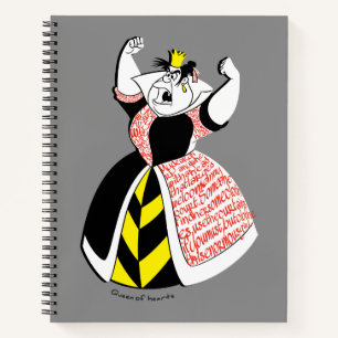The Queen of Hearts   Skirt Text Design Notebook