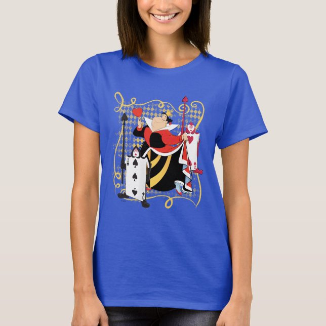 The Queen of Hearts | The Queen's Card Soldiers T-Shirt (Front)