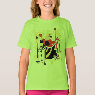 The Queen of Hearts   The Queen's Card Soldiers T-Shirt