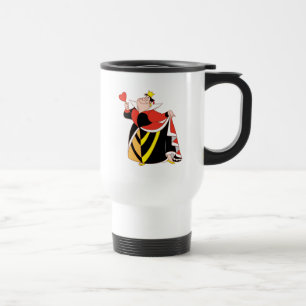 The Queen of Hearts With A Small Step & A Smile Travel Mug