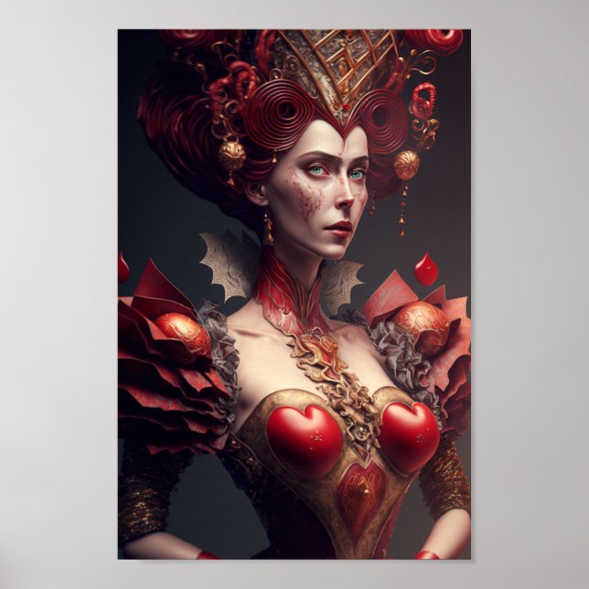 The Queen of the Hearts Poster (Front)