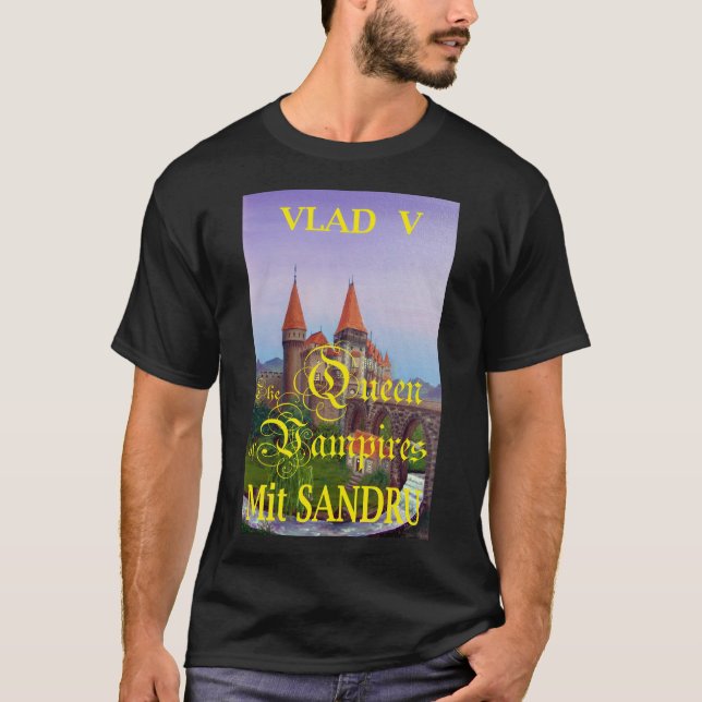 The Queen of Vampires T-Shirt (Front)