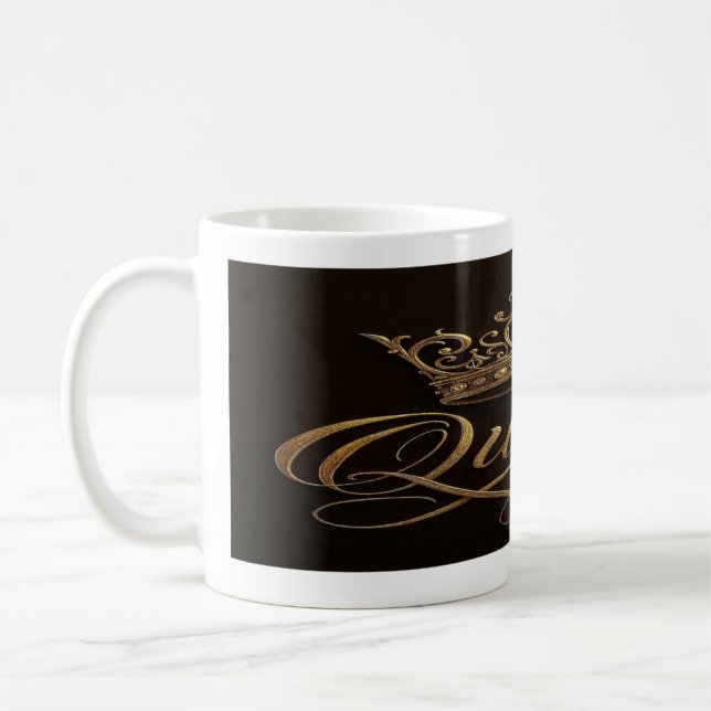 “The Queen Within” Motivational Quote Mug (Gauche)