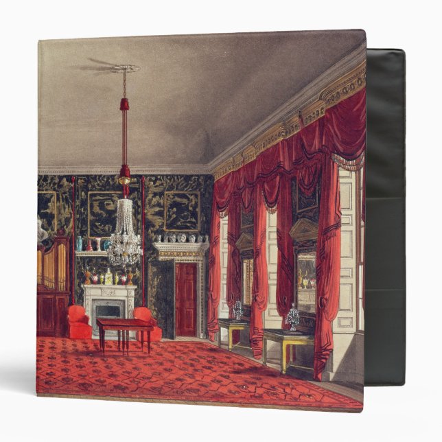The Queen's Breakfast Room, Buckingham House Binder (Front/Inside)