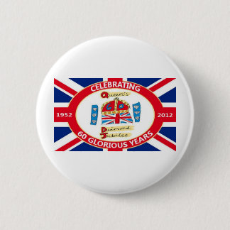 The Queen's Diamond Jubilee 2 Inch Round Button